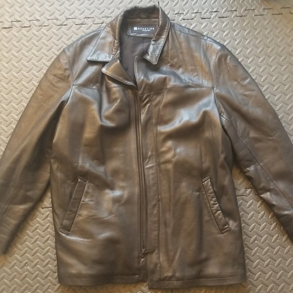 Kenneth Cole Leather Jacket